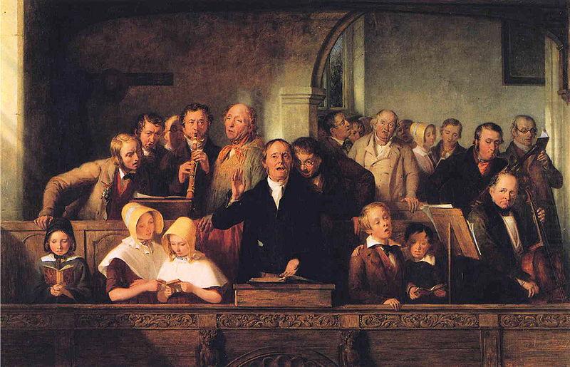 The Village Choir, unknow artist